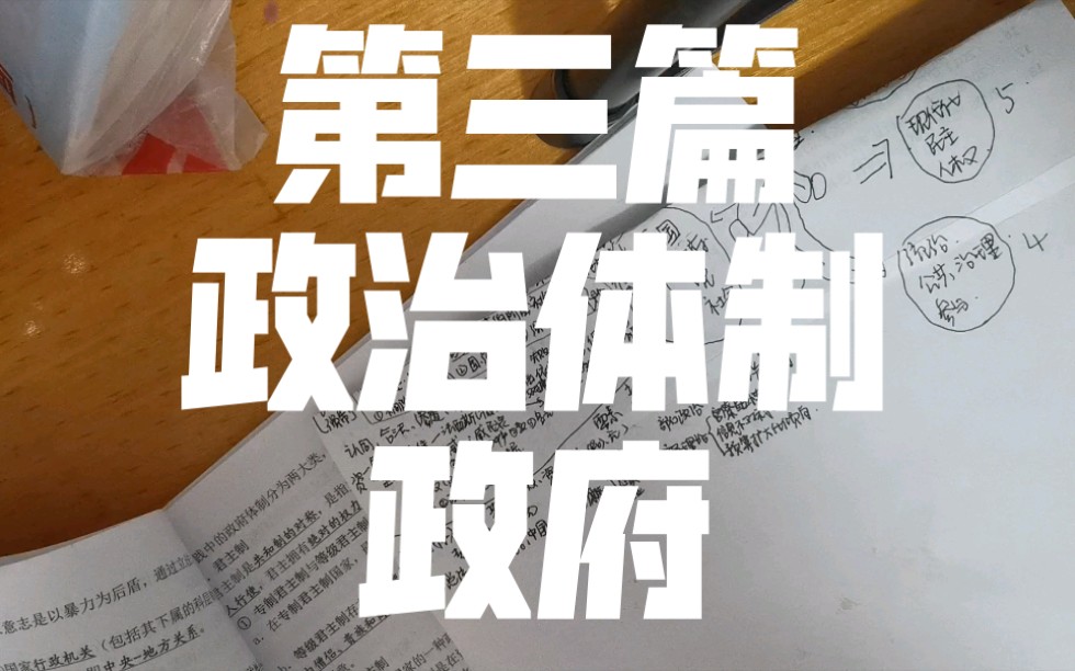 [图]《政治学导论》杨4（第三篇 政治体制 之 政府）