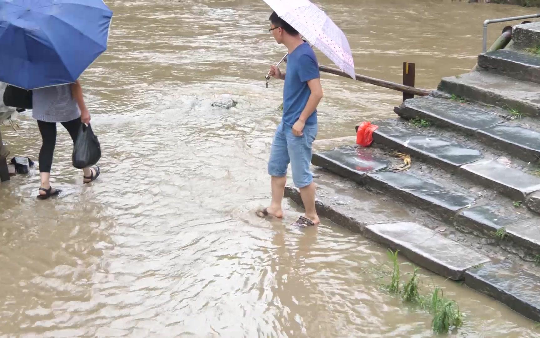 汝城涨水了...拍摄一下.哔哩哔哩bilibili