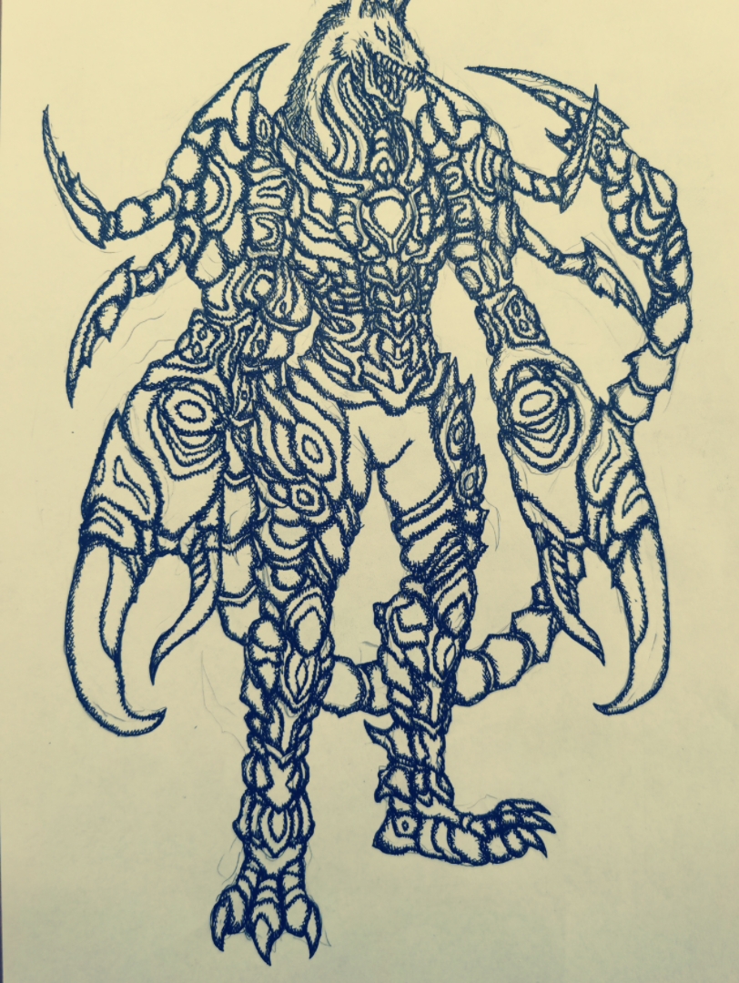 生物融合怪人(狼 蝎子)