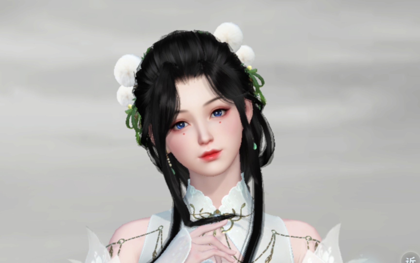 【逆水寒手游捏脸/免费分享/玉团】漂亮二女儿79