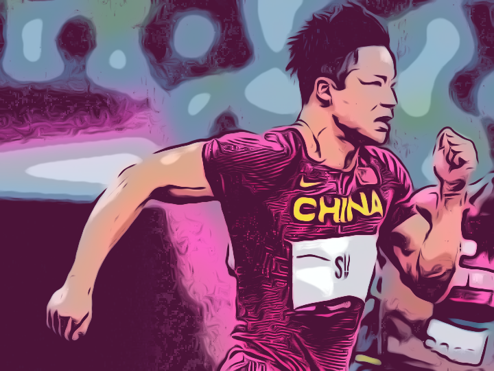 【苏炳添】【亚洲记录】【百米飞人大战】苏神太棒了!