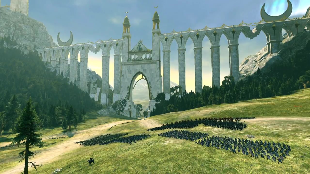 战锤2:全面战争 - 高等精灵 vs 吸血鬼 - 剧情向战役