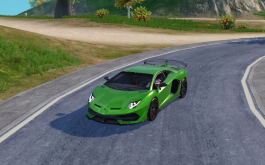 兰博基尼aventador svj(翡翠绿)赛道实战展示