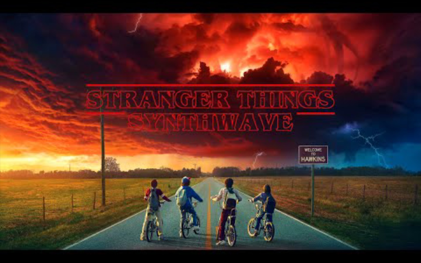 [图]怪奇物语主题曲（合成器浪潮混音版）Stranger Things（Synthwave Remix）