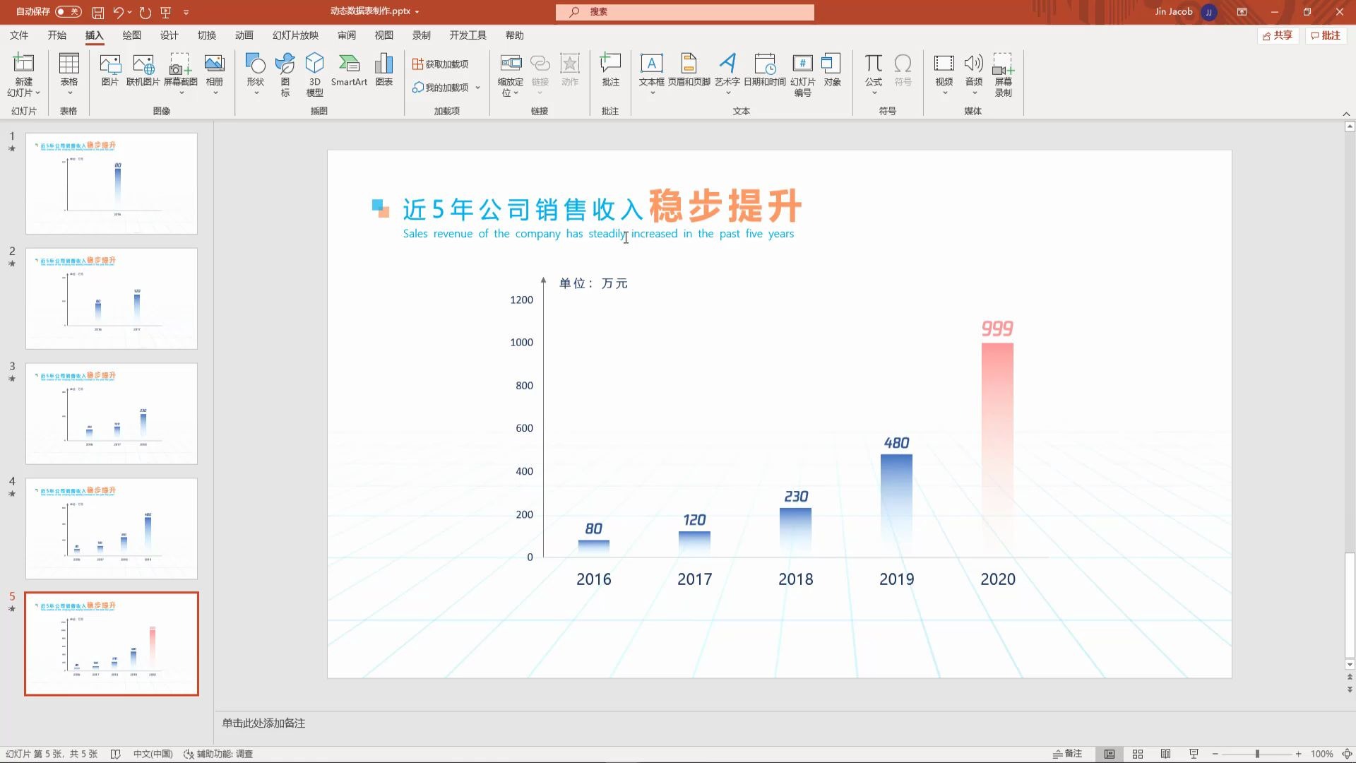 【PPT制作教程】PPT动态图表制作教程,思路和方法都很简单,一定学得会哔哩哔哩bilibili