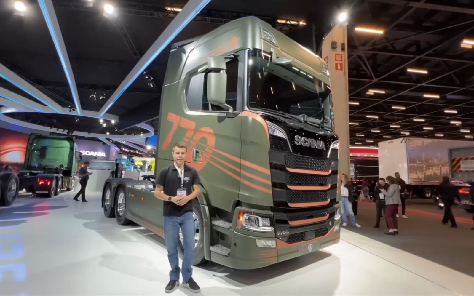 2023 scania v8 770s truck