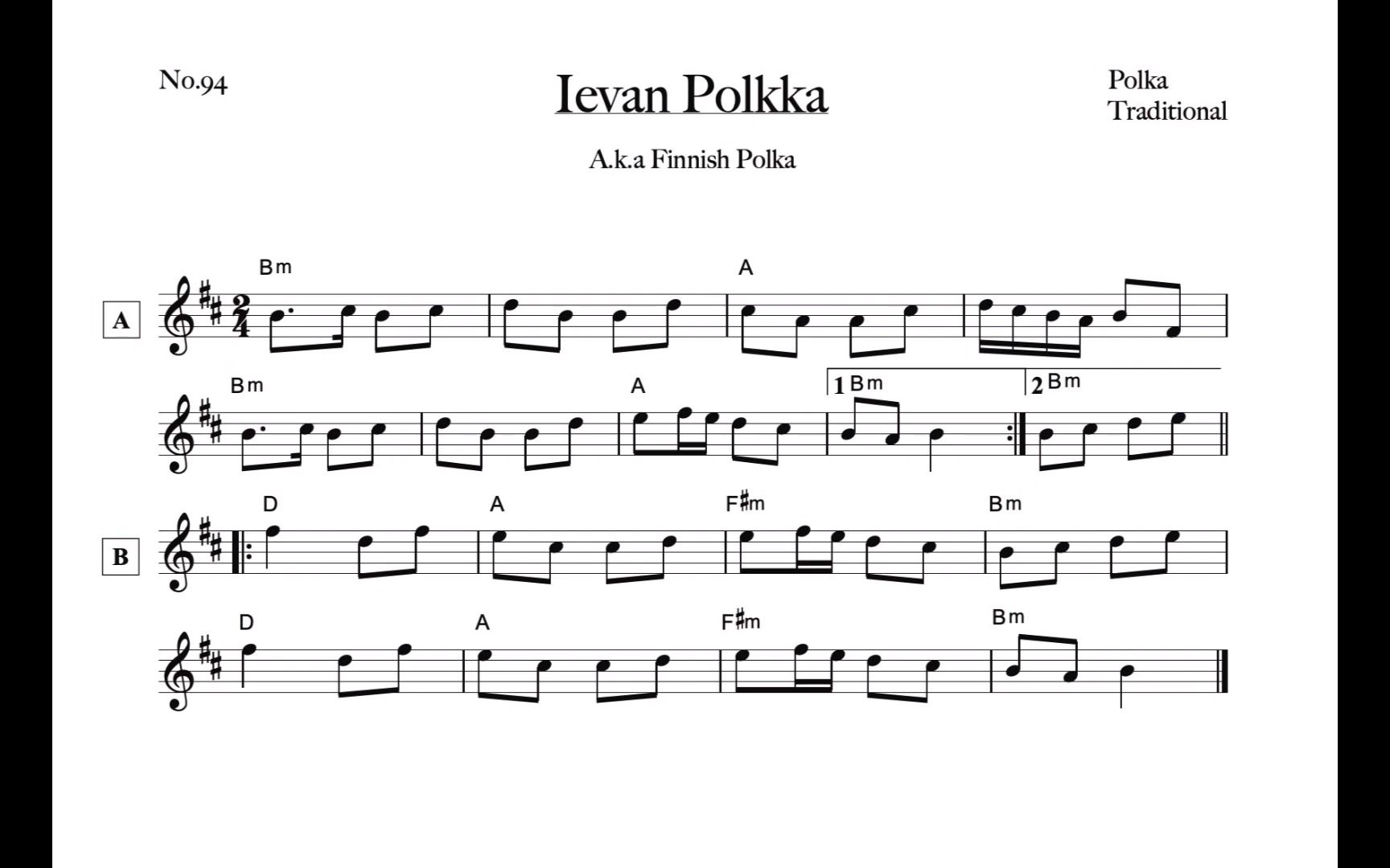 木长094ievanpolkkapolkabaeolian