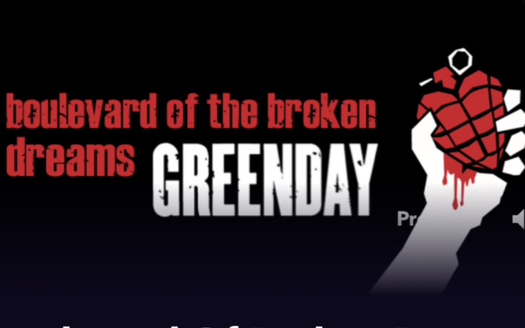 [图]电吉他教学《Boulevard Of The Broken Dreams》Green Day 绿日乐队