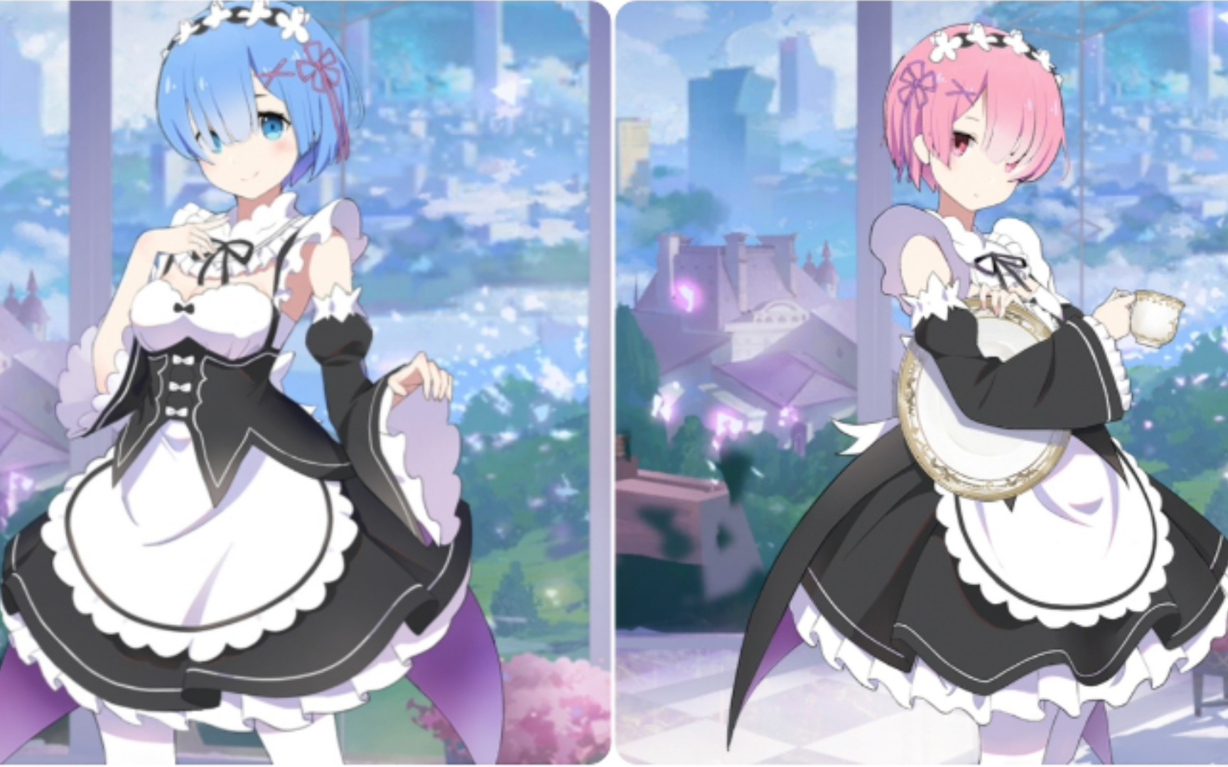 梦境链接 国际服reo联动 蕾姆 拉姆生日快乐