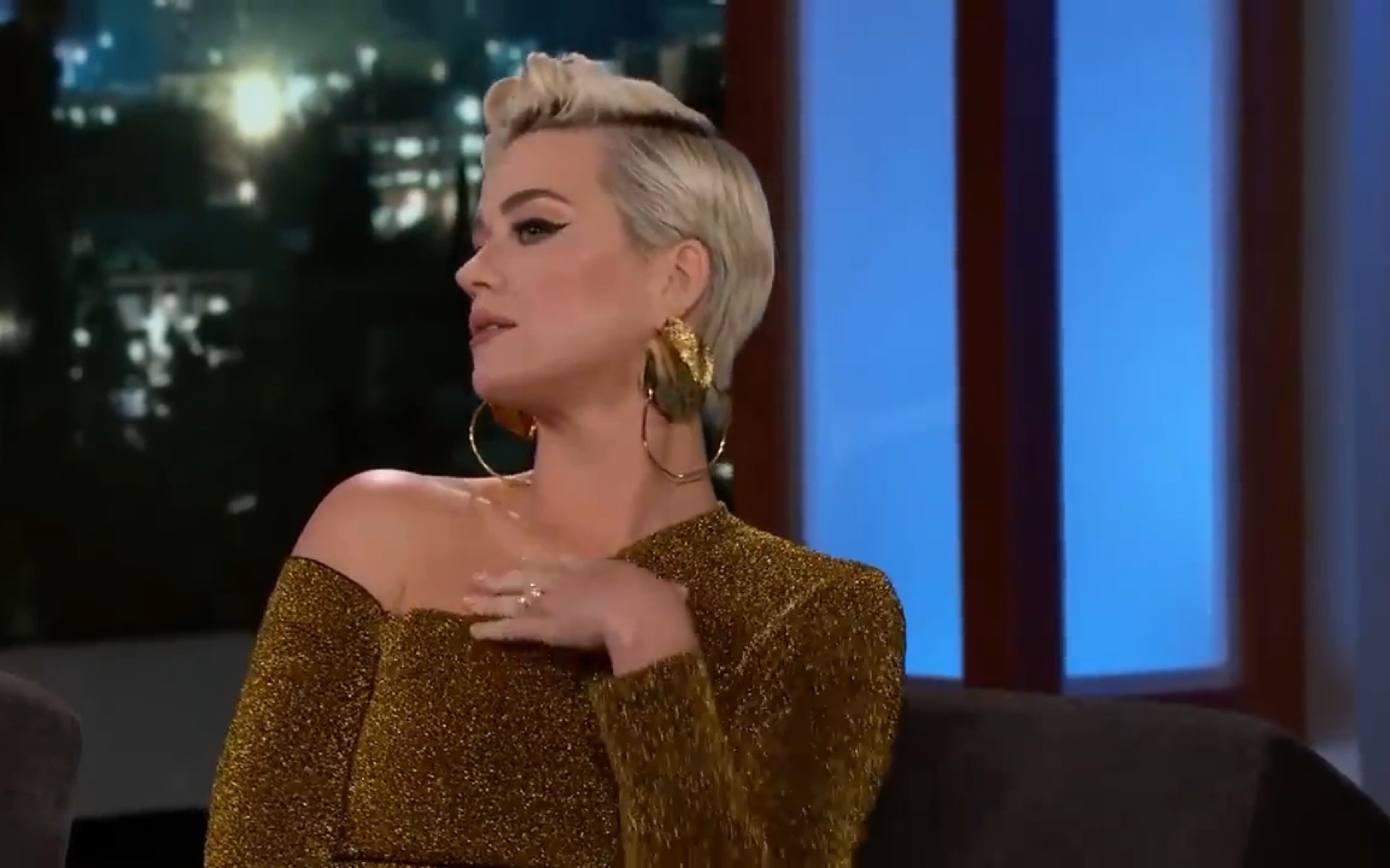 【生肉】水果姐katy perry最新做客《jimmy kimmel live 吉米鸡毛秀》