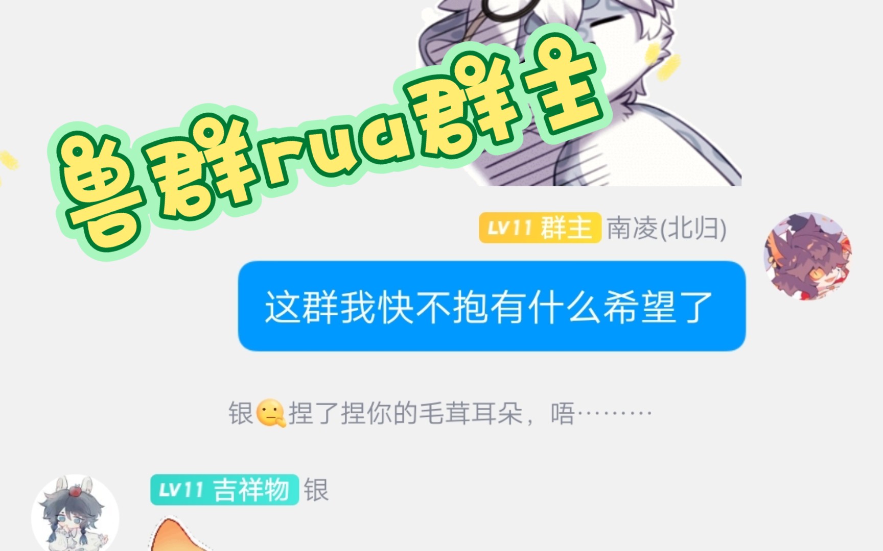 《争相rua群主》哔哩哔哩bilibili