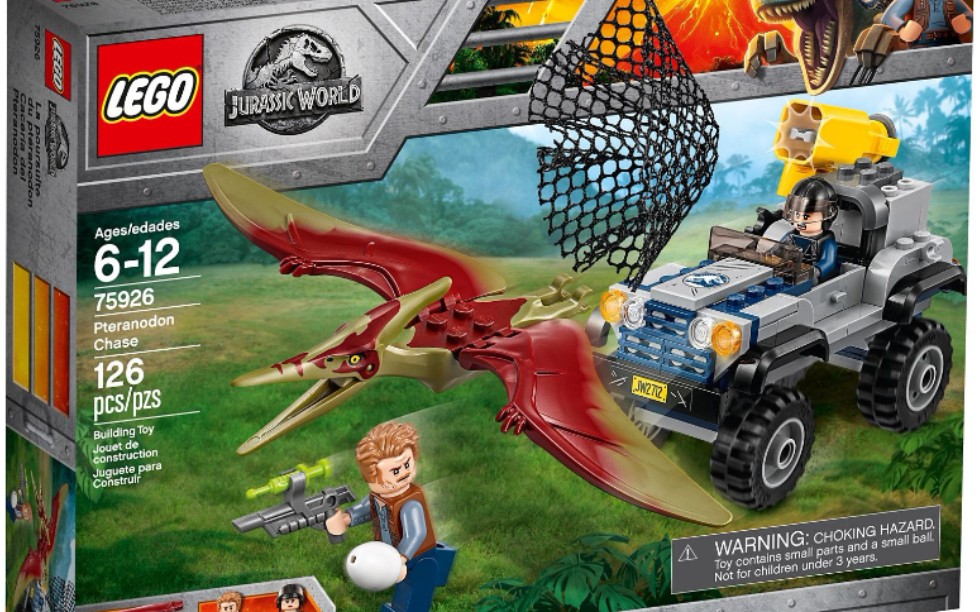 乐高 侏罗纪世界 75926 翼龙大追击 速组评测