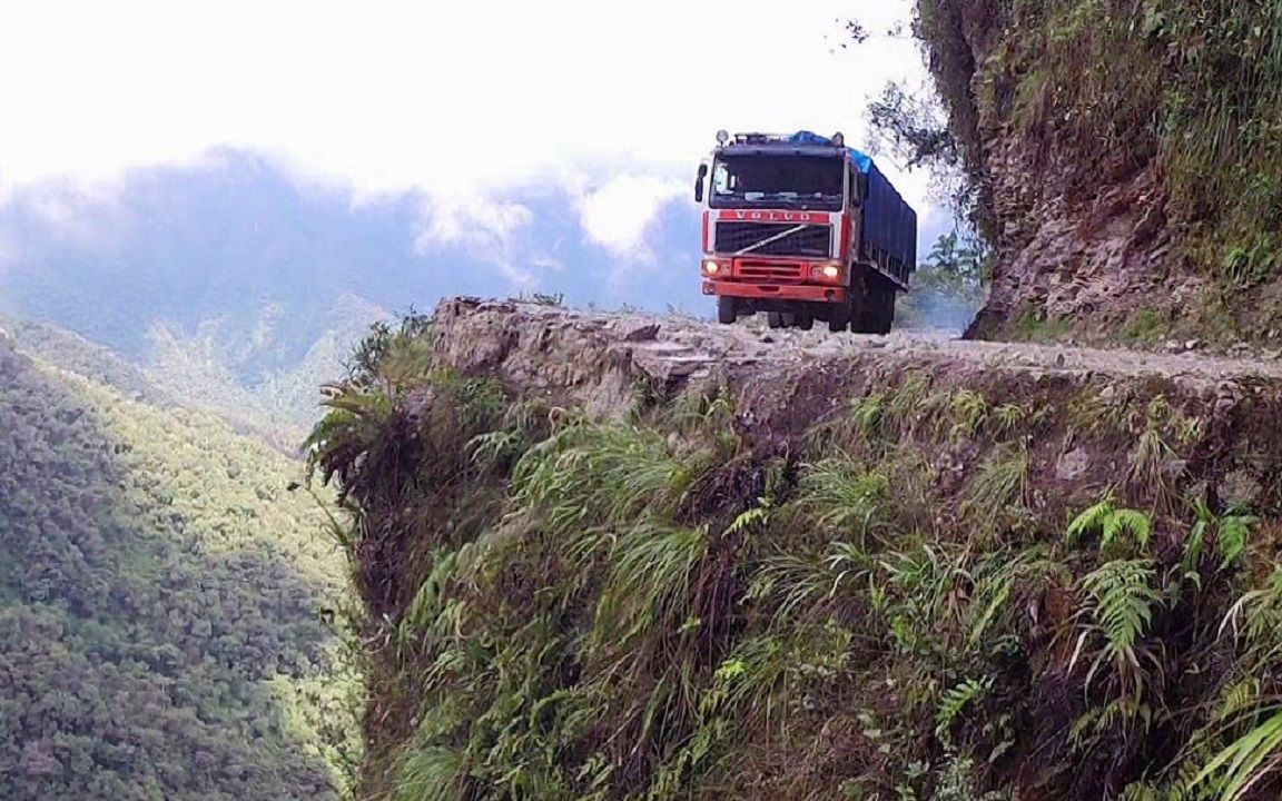 玻利维亚死亡公路图片