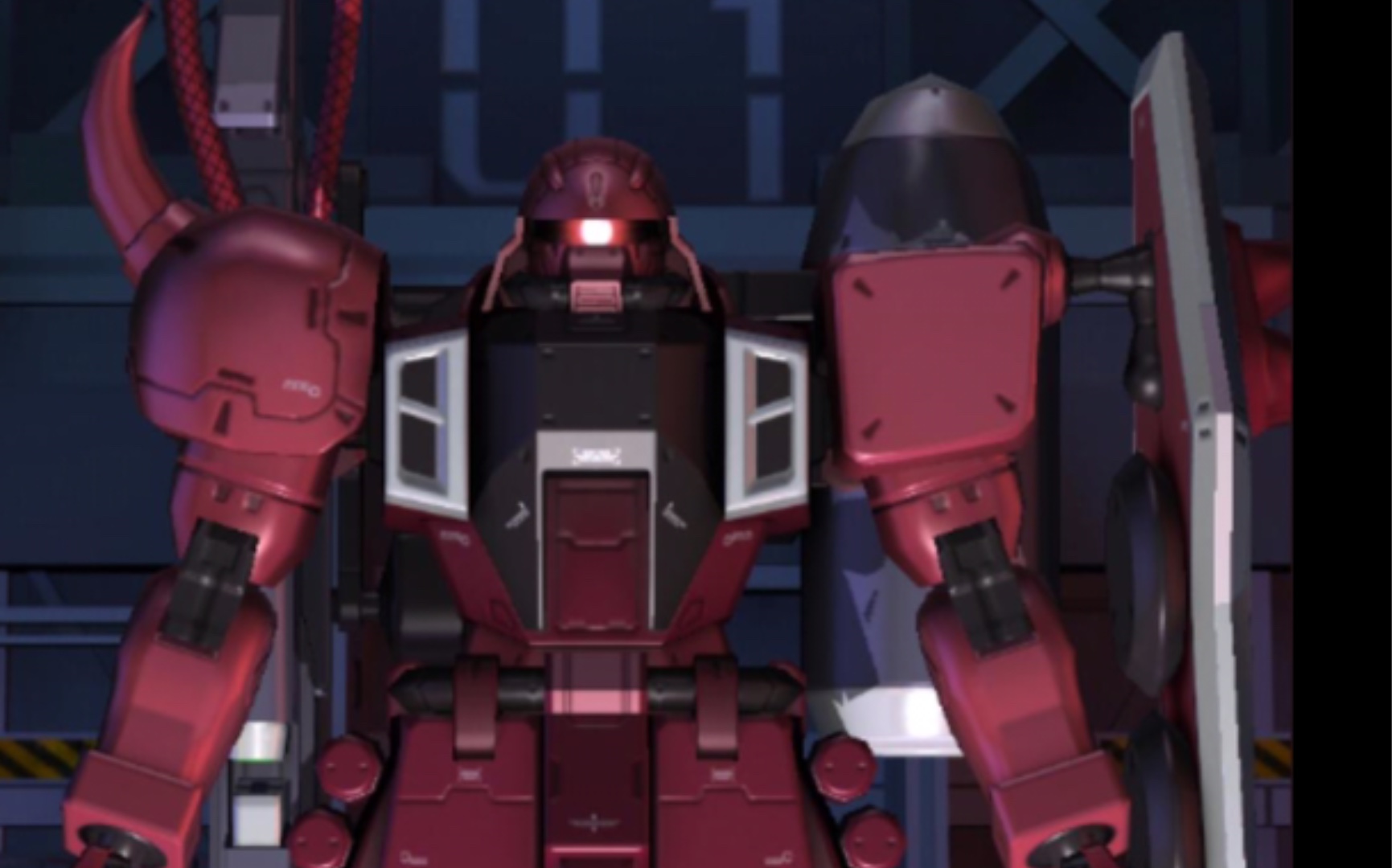 炮击型扎古勇士露娜玛利亚霍克专用技能演示争锋对决敢达