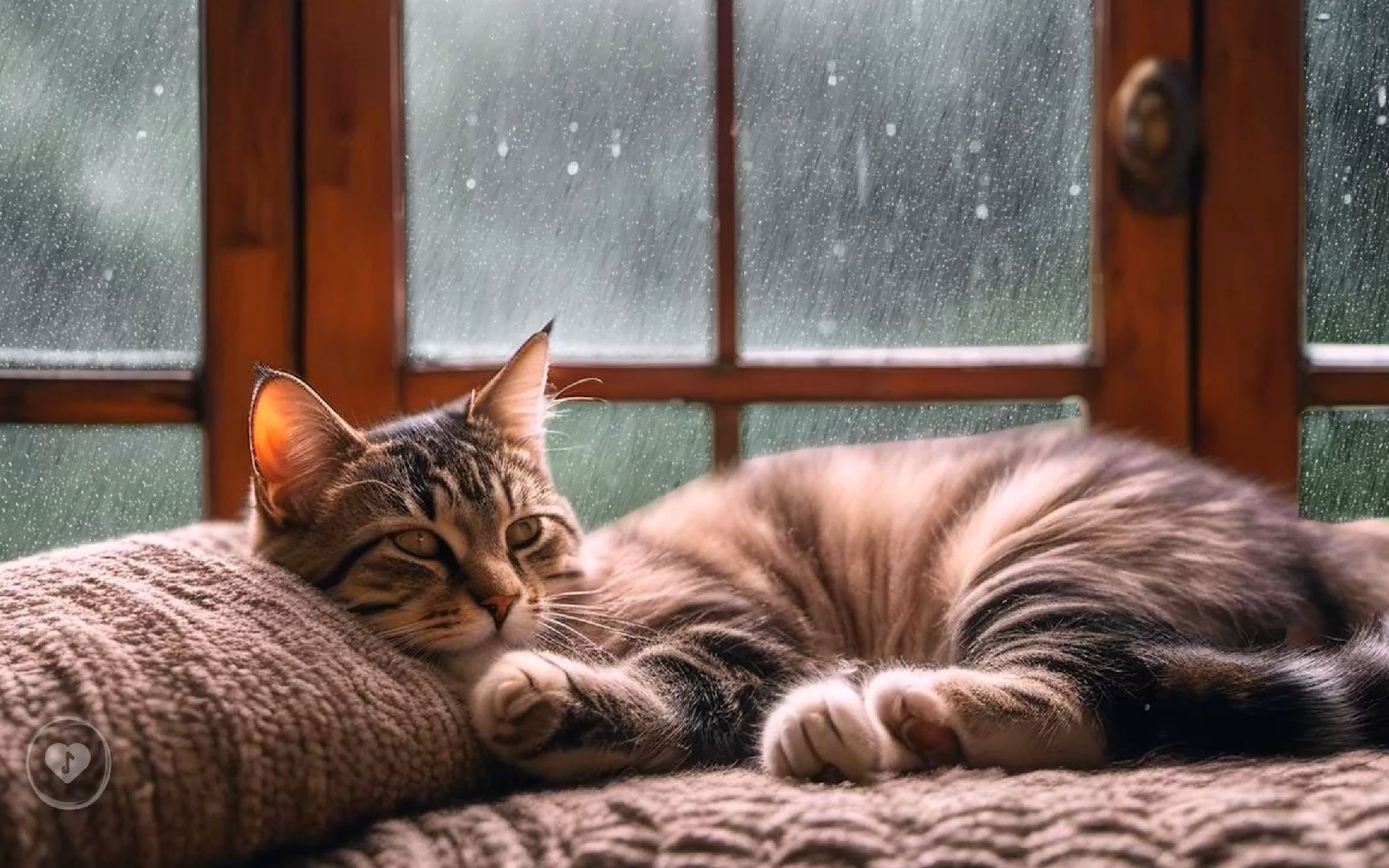 73【猫呼噜 窗外细雨】让你远离失眠,缓解焦虑!