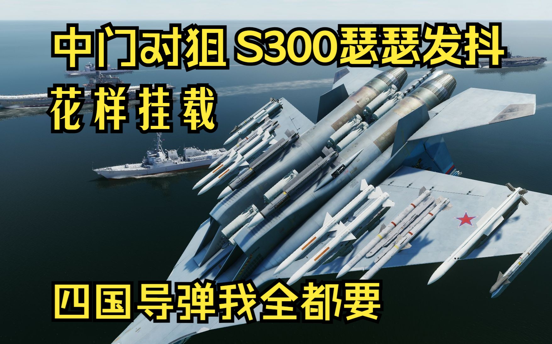 [图]【DCS】SU33单挑S300防空导弹系统|非常规的反辐射