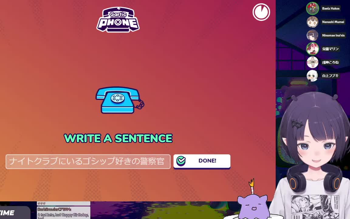 【一伊那尔栖】【gartic phone】 en&jp gartic phone!