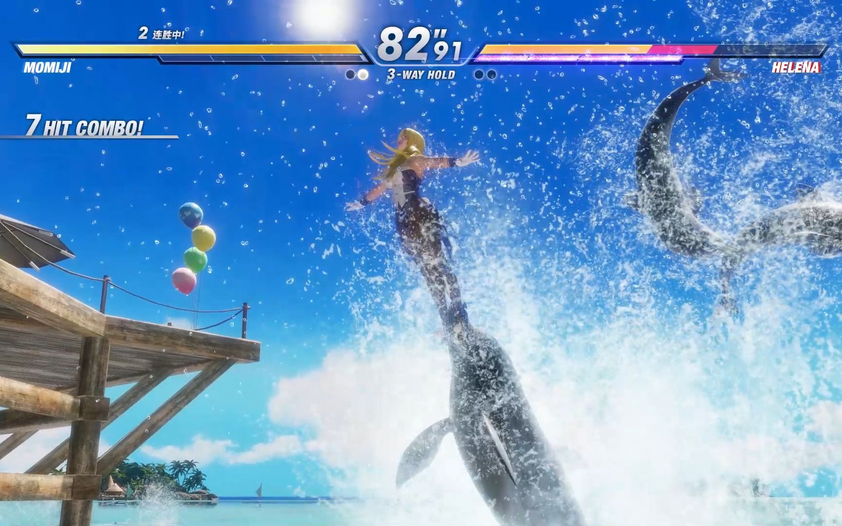 dead or alive 6 红叶vs海莲娜 兔女郎