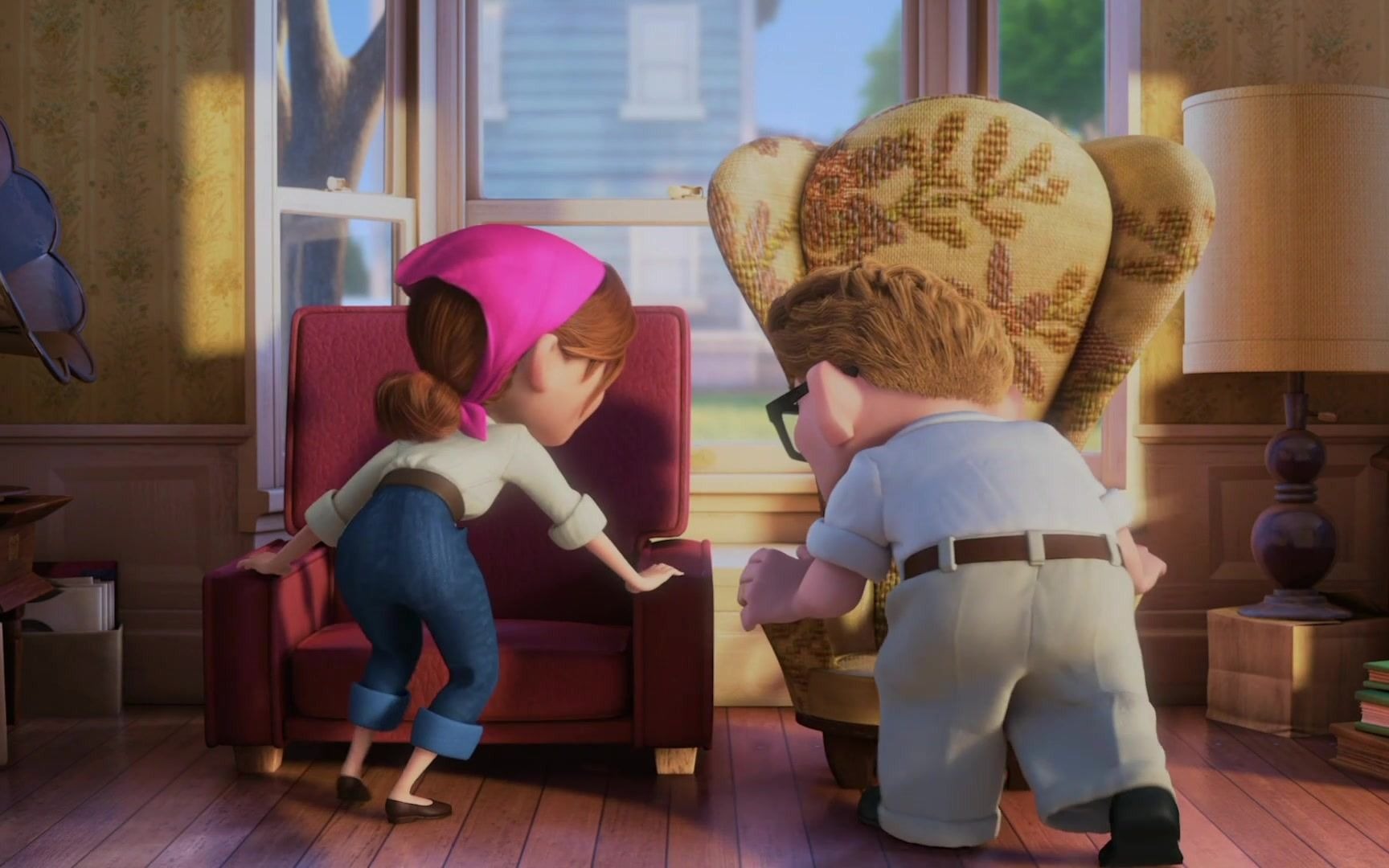 飞屋环游记里的爱情