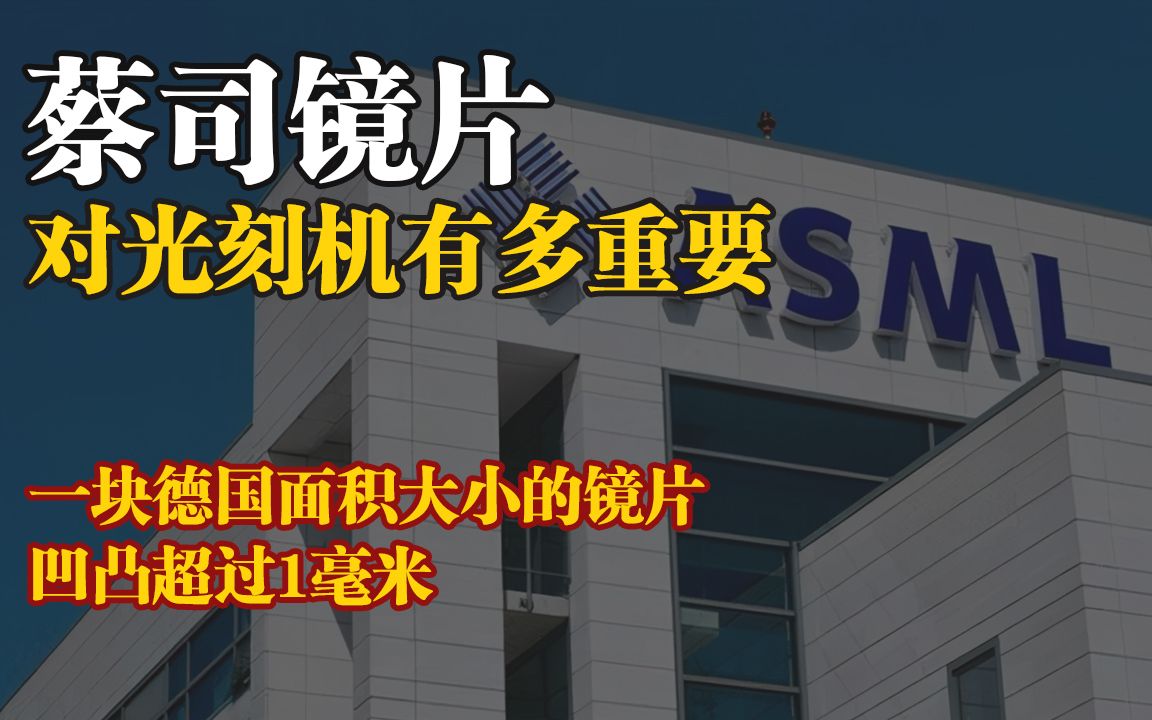 一块德国面积大小的镜片凹凸超过1毫米 光刻机关键部件有多难哔哩哔哩bilibili