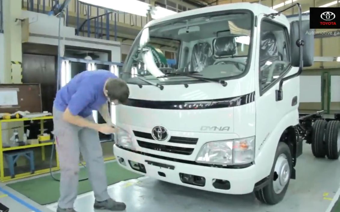 【转】丰田Dyna生产线商用卡车组装厂 Toyota Dyna Production Assembly Plant Of Commercial Trucks哔哩哔哩bilibili