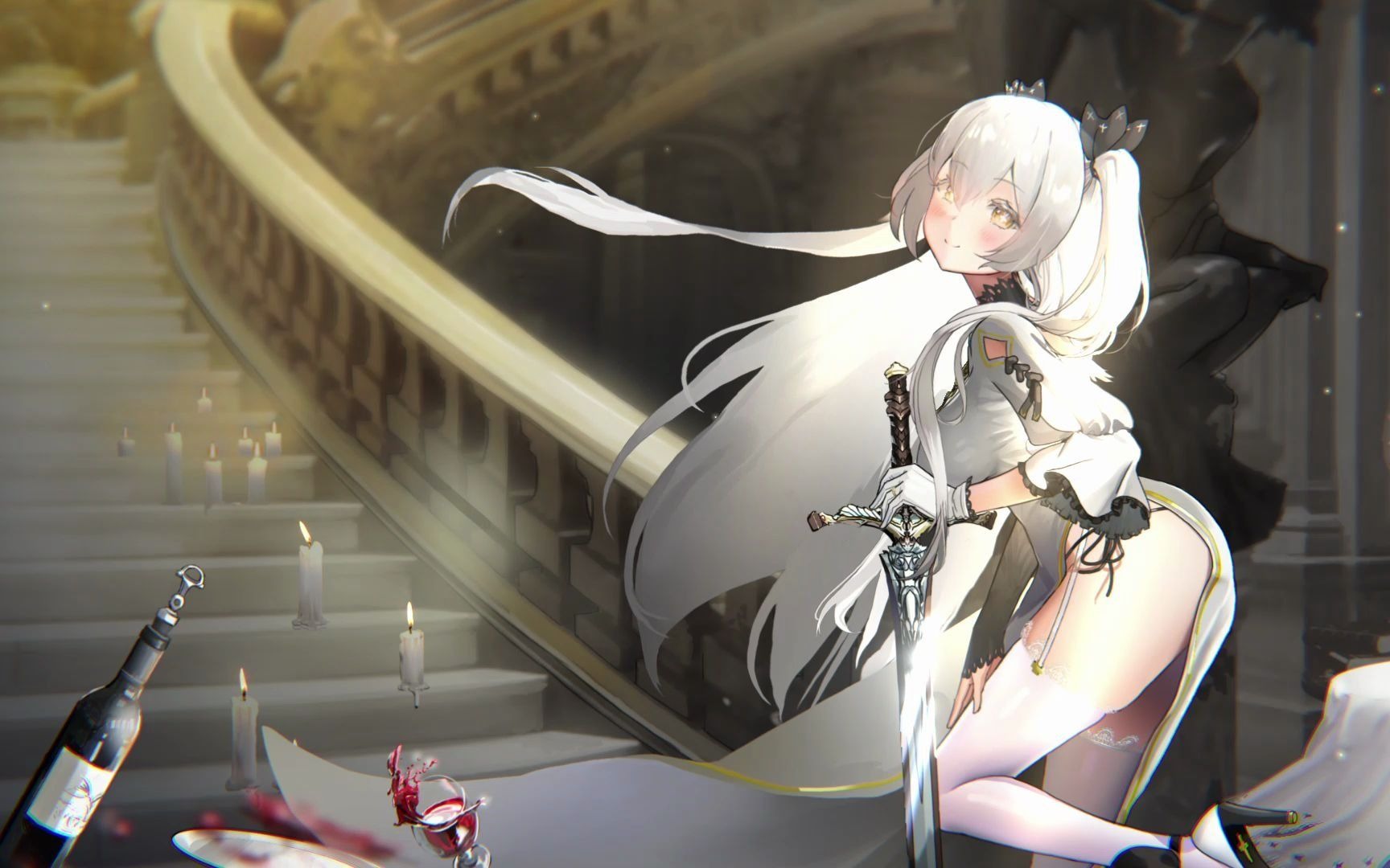 erophone录了个屏打算做壁纸我可太喜欢天使了