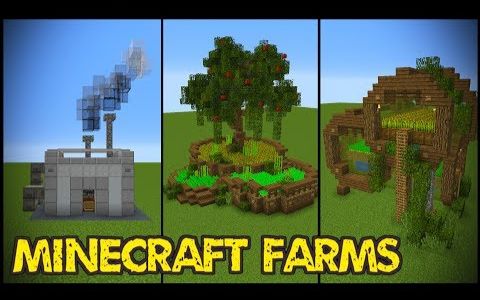 【Grian | 教程】11 Farm Designs 11种农场设计哔哩哔哩bilibili