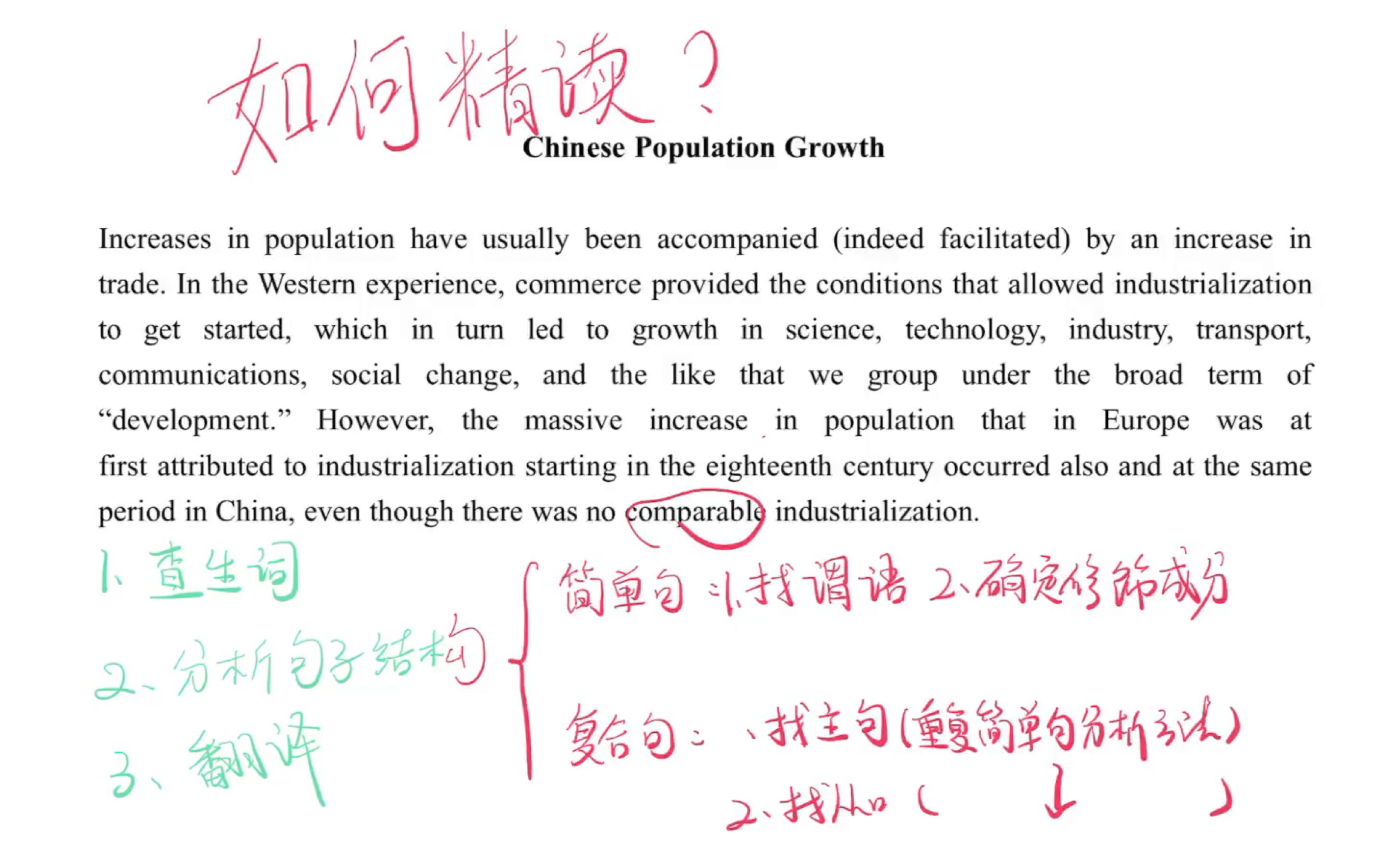 【英语学习1:精读】我是如何教学生高效精读的?哔哩哔哩bilibili