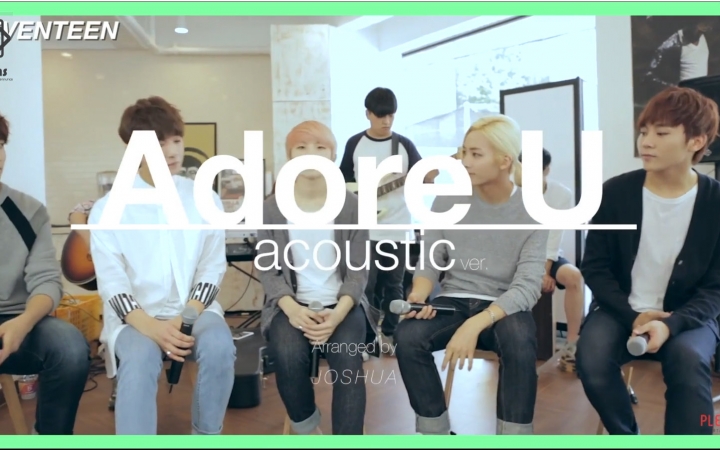 [图]【听歌向】SEVENTEEN - 珍爱(Adore U) Acoustic Ver.