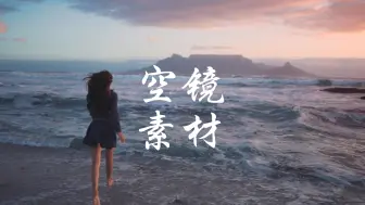 Download Video: 【无版权空镜素材】大海、沙滩、海豚、美女