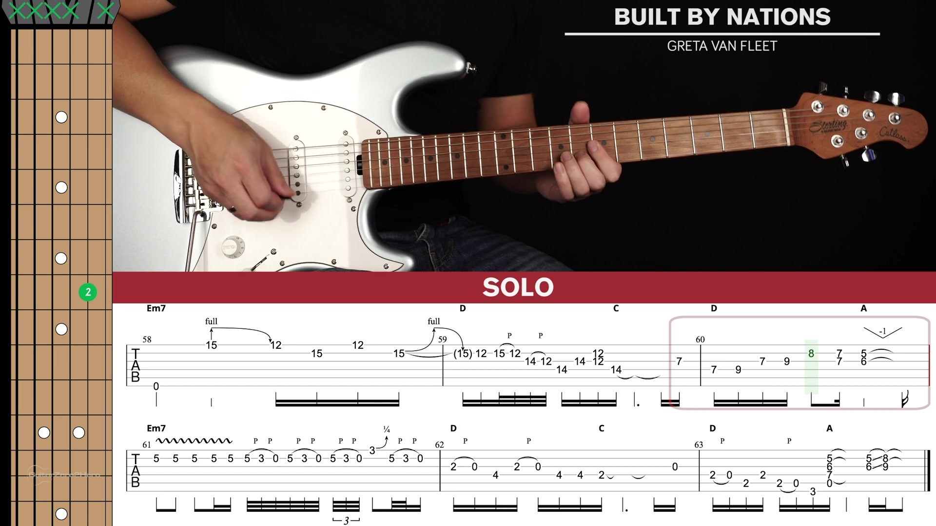 [图]Built By Nations Guitar Cover Greta Van Fleet |Tabs + Chords|