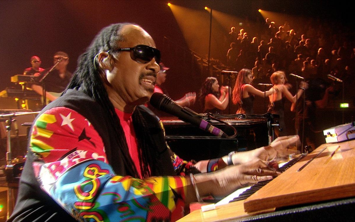 爵士《spain》现场,每个乐手单独solo,美国盲人巨星 stevie wonder