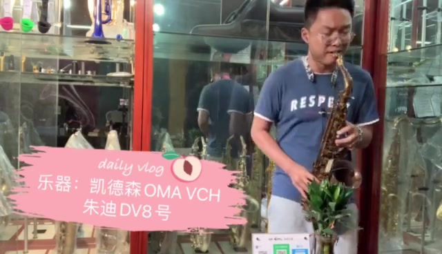 [图]凯德森OMA-VCH+朱迪DV8 演奏乐曲沃伦希尔 Play it like you mean it