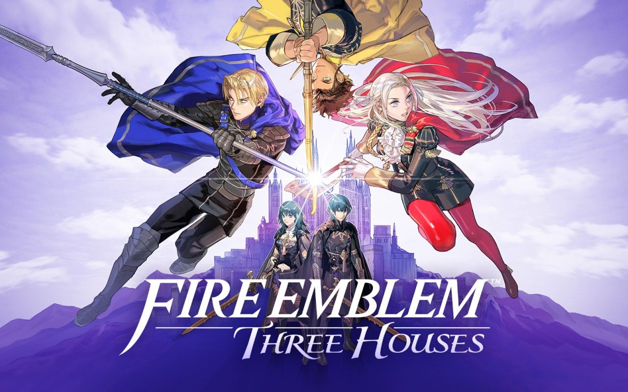 [图]火焰之纹章 风花雪月【全流程】Nintendo Switch 英文版 Fire Emblem Three Houses