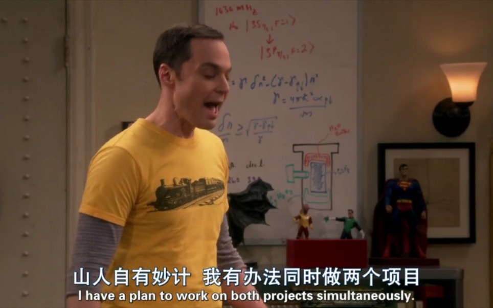 【TBBT】“我说话会简练一点” “什么时候开始?”——谢尔顿兼顾两个项目,为此他决定节约时间哔哩哔哩bilibili