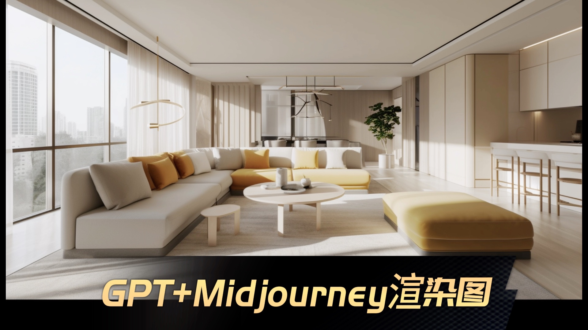 GPT+Midjourney 高级测试 | 浅尝室内设计奶油风效果图哔哩哔哩bilibili