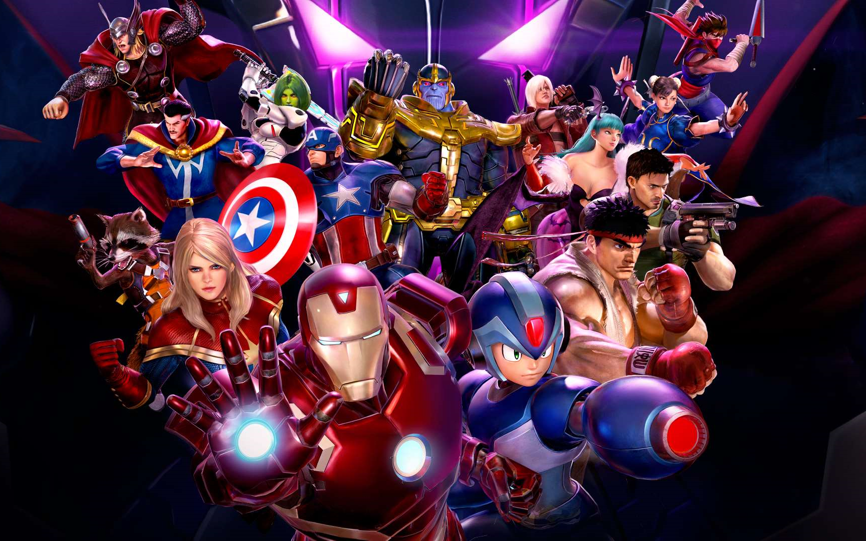 漫威大战卡普空 | 奥创技能特效参考