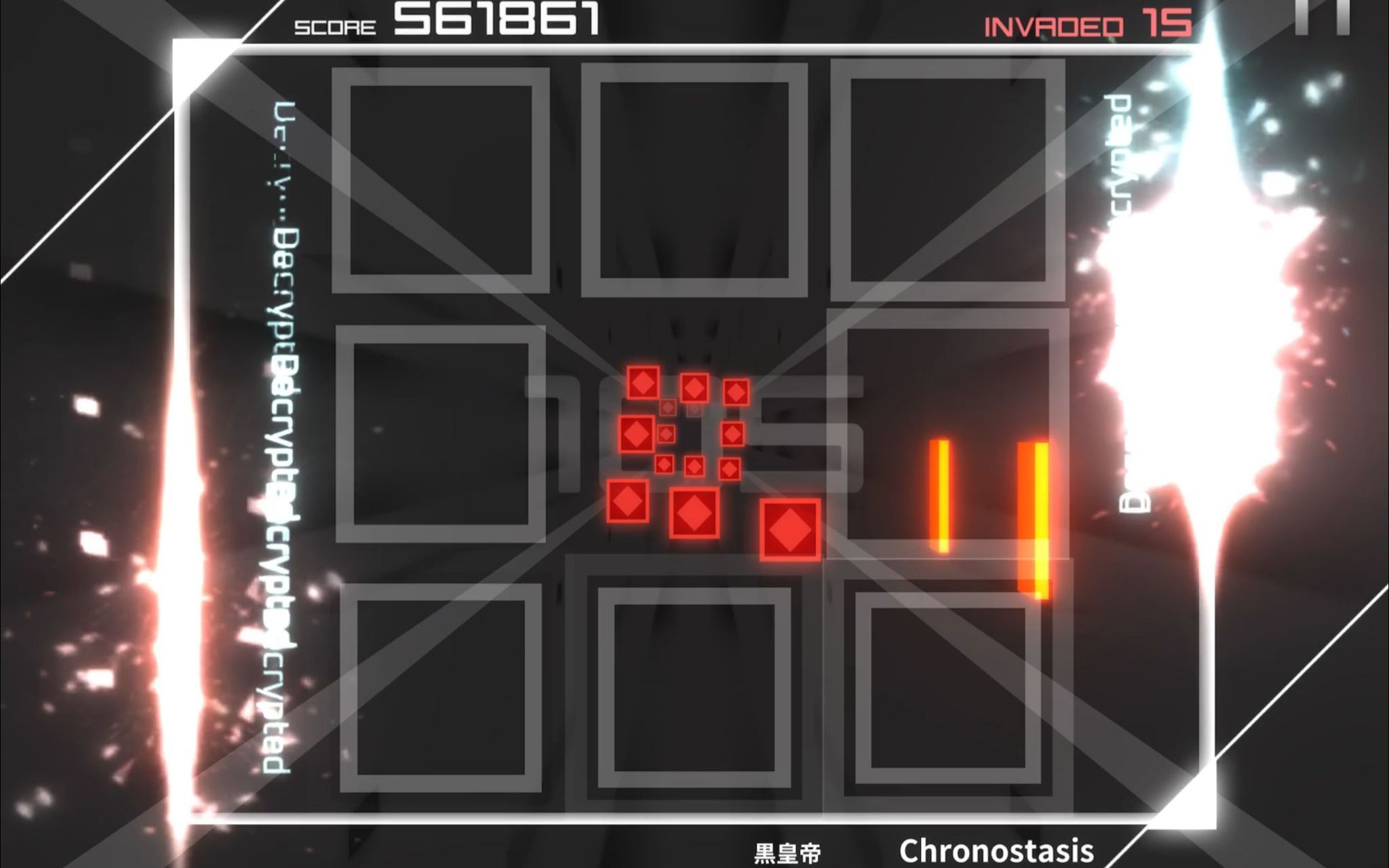 全新炫酷音游paradigm体验手元[paradigm/钙]chronostasis[invaded15]