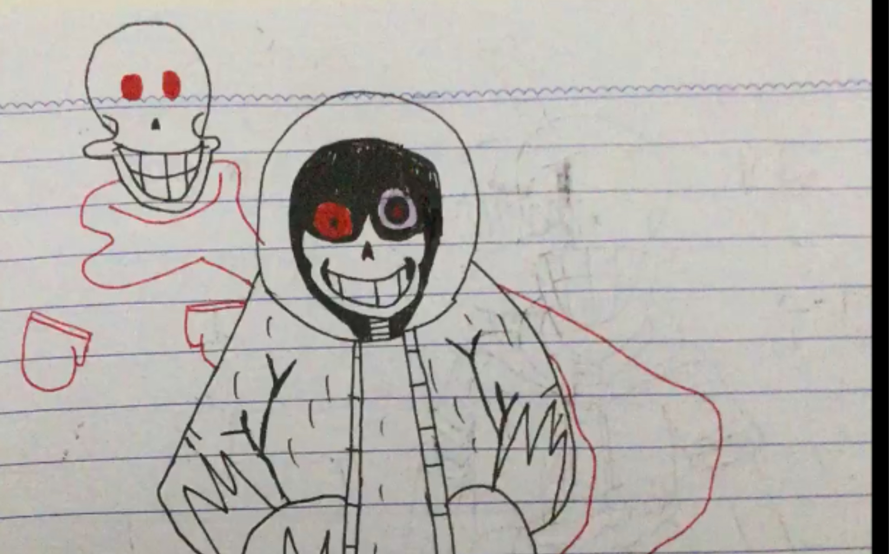 (手绘)尘埃sans(新人不喜勿喷)