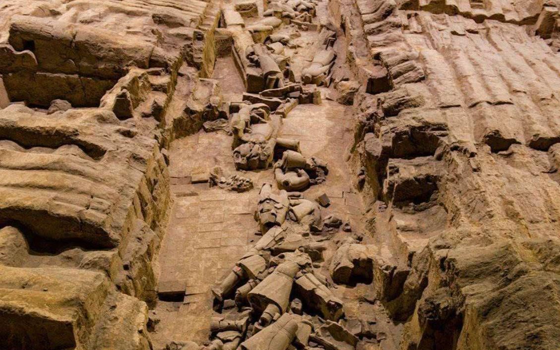 西安有多少墓穴仅一个咸阳机场三期扩建就探出3500座古墓