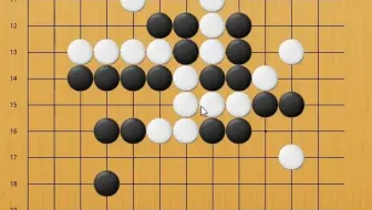 黑先，如何收住白棋的气，要充分发挥黑棋左边的子力