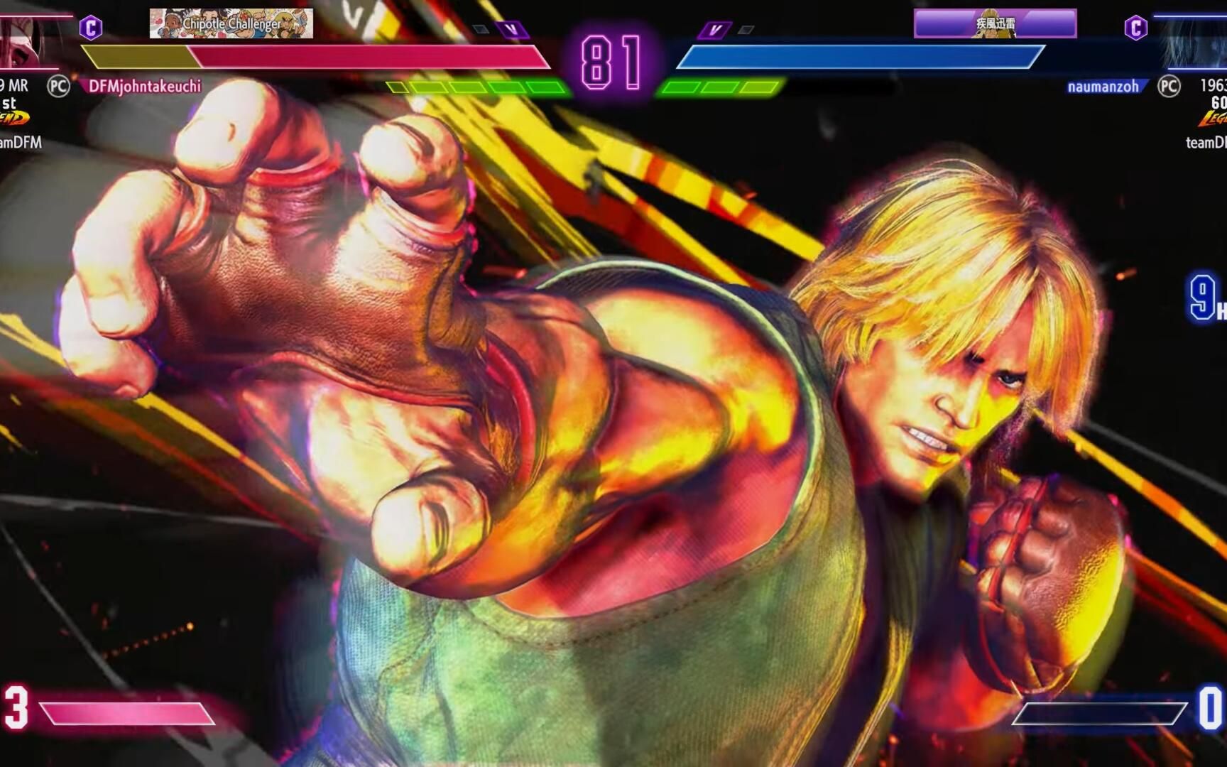 【街霸6】樱皇肯对战集锦001