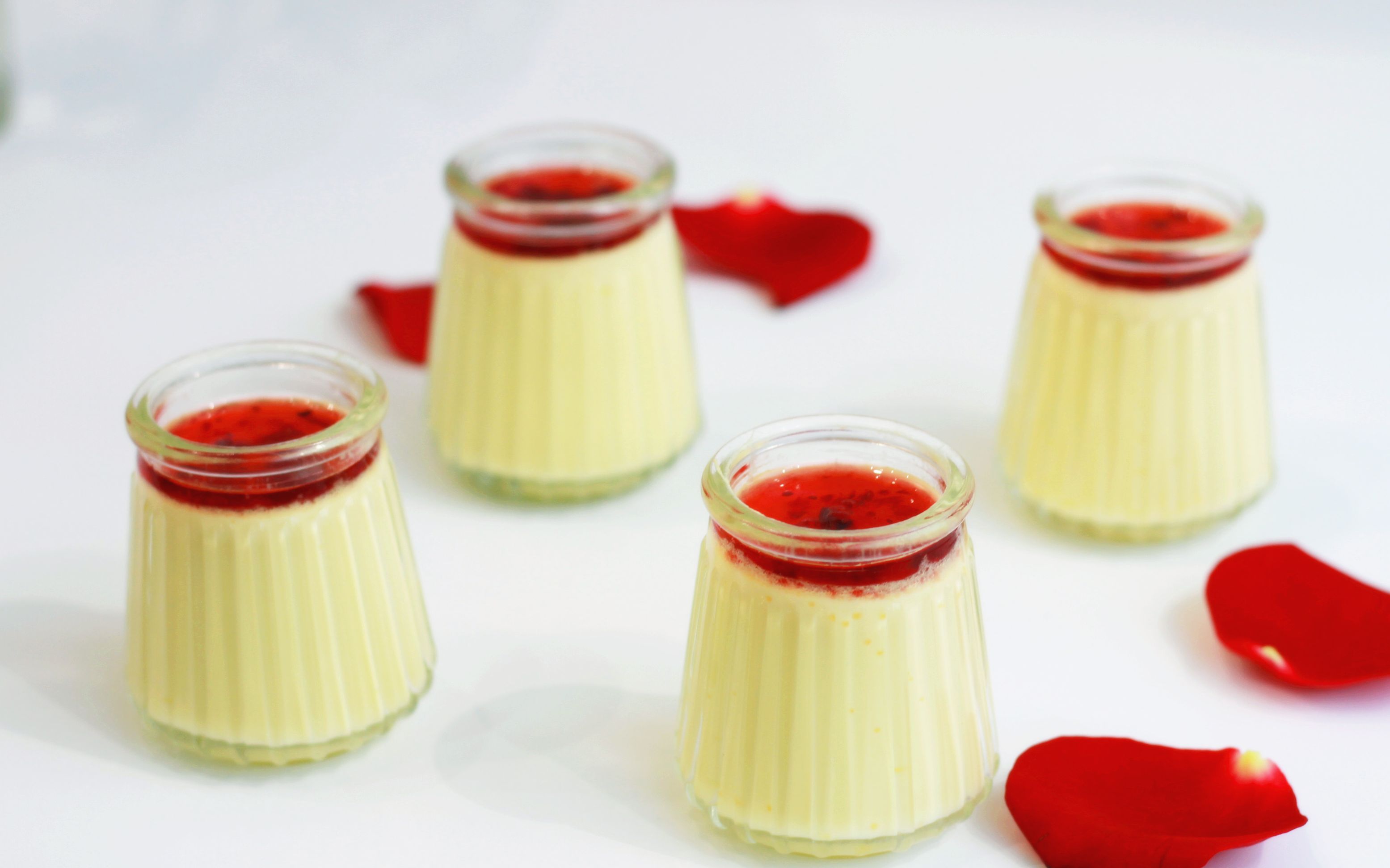 【果酱鸡蛋布丁】会蒸鸡蛋糕,就能做这款布丁,自制营养健康放心吃