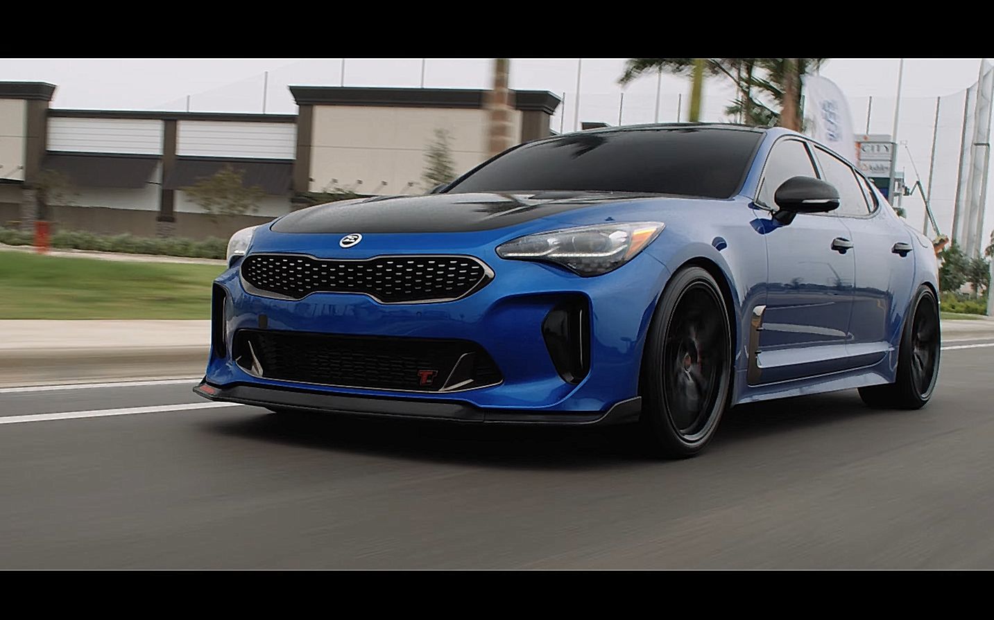 [vossen]起亚 斯汀格stinger gt 改装案例 - 混合锻造轮毂hf-5 [2k