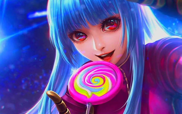 拳皇14最新版本库拉301五气大将连段