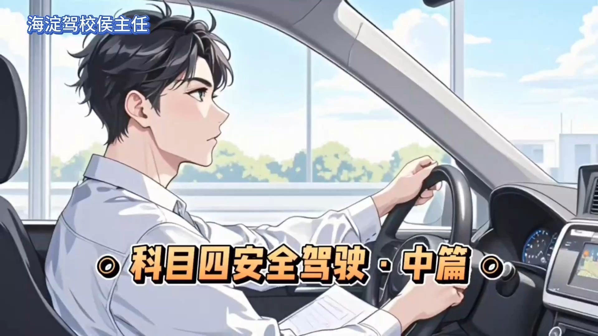 侯主任说 | 科目四安全驾驶·中篇