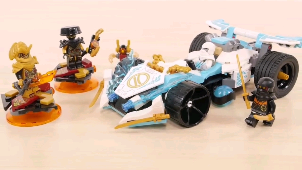 乐高搭建:乐高幻影忍者71791赞的龙力幻影赛车