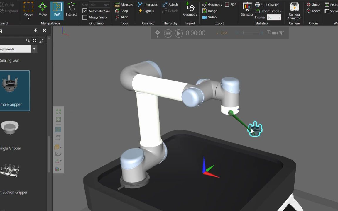 [图]Simulate Mobile Robots - 3 - Attach and Use Arm with Mobile Robot