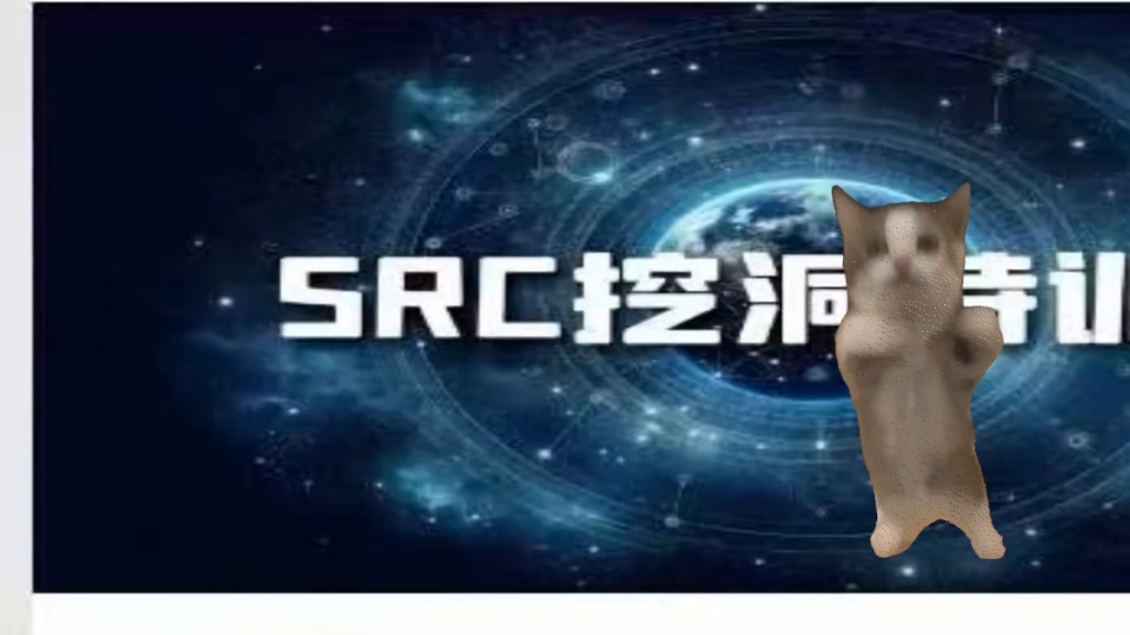 SRC挖洞特训课哔哩哔哩bilibili