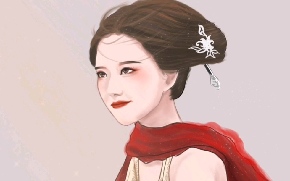 【ipad板绘】传闻中的陈芊芊红衣造型,太爱了_哔哩哔哩 (゜-゜)つロ